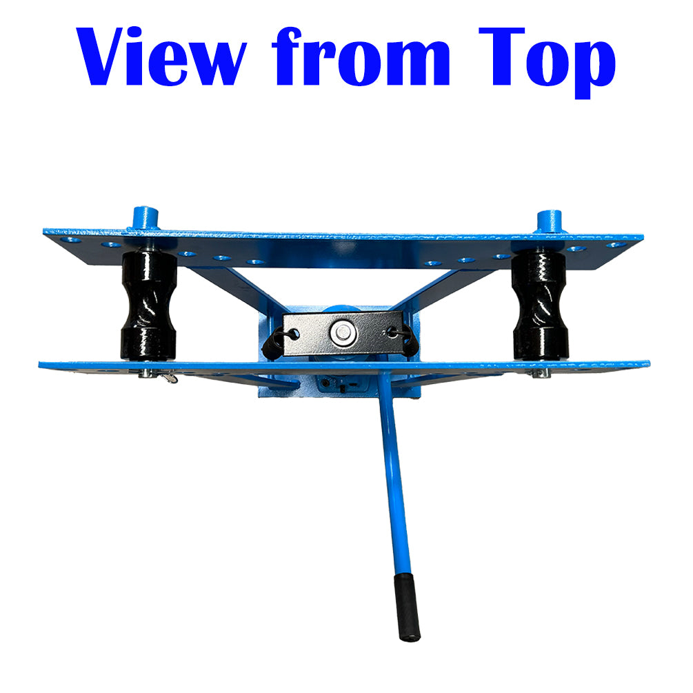16 Ton Hydraulic Pipe Bending Machine Portable Pipe Bender with 8 Dies
