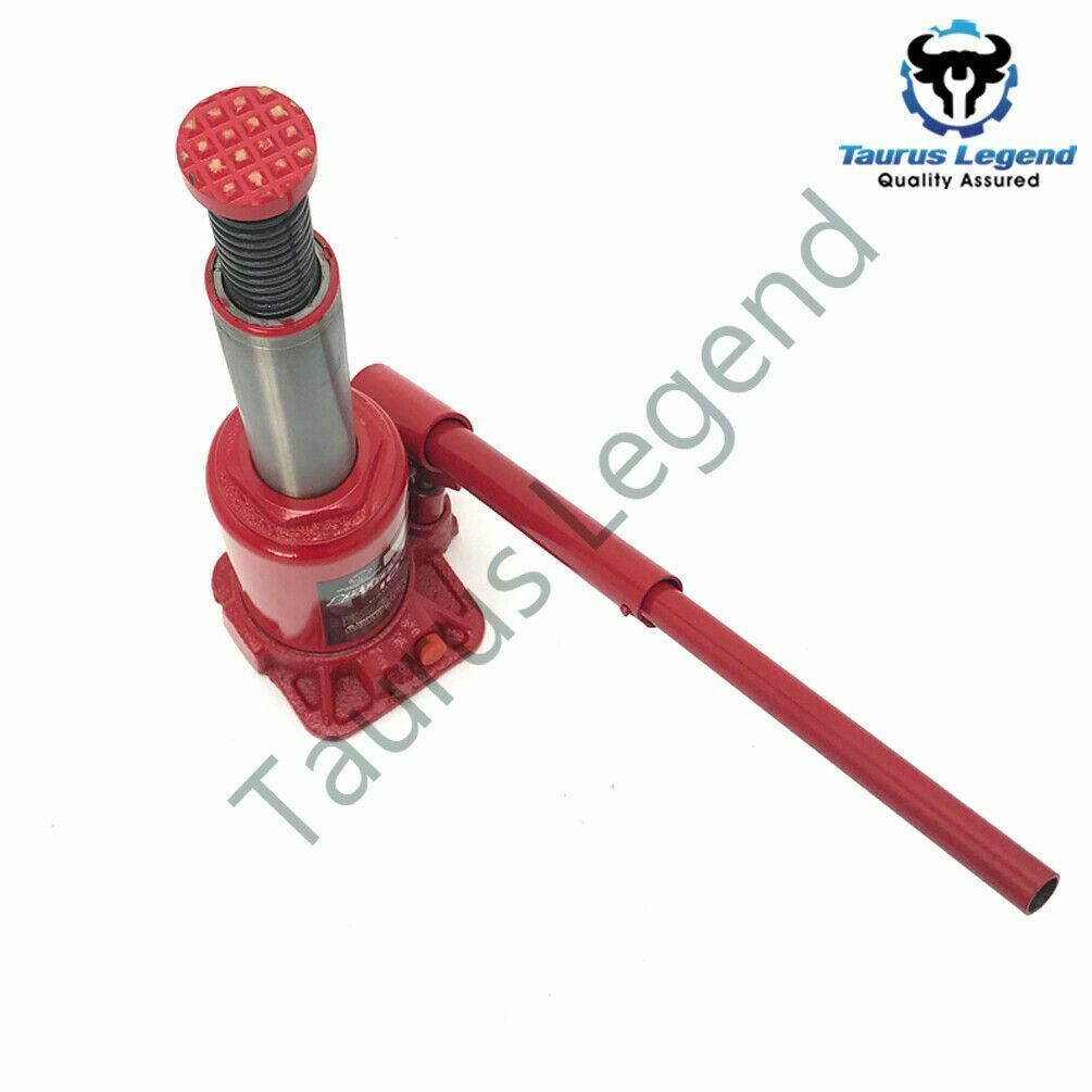 10 Ton High Quality Hydraulic Bottle Jack Car Van Truck Caravan W/ Safety Valve