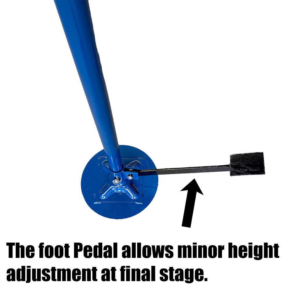750kg Under Hoist Stand Vehicle Components Support Stand with Foot Pedal