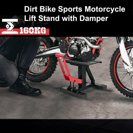 160kg Dirt Bike Sports Motorbike Off Road Motorcycle Lift Stand With Damper