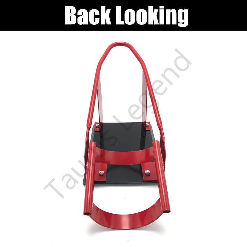 17"-21" Adjustable 680kg Motorcycle Front Wheel Chock Motorbike Trailer Stand