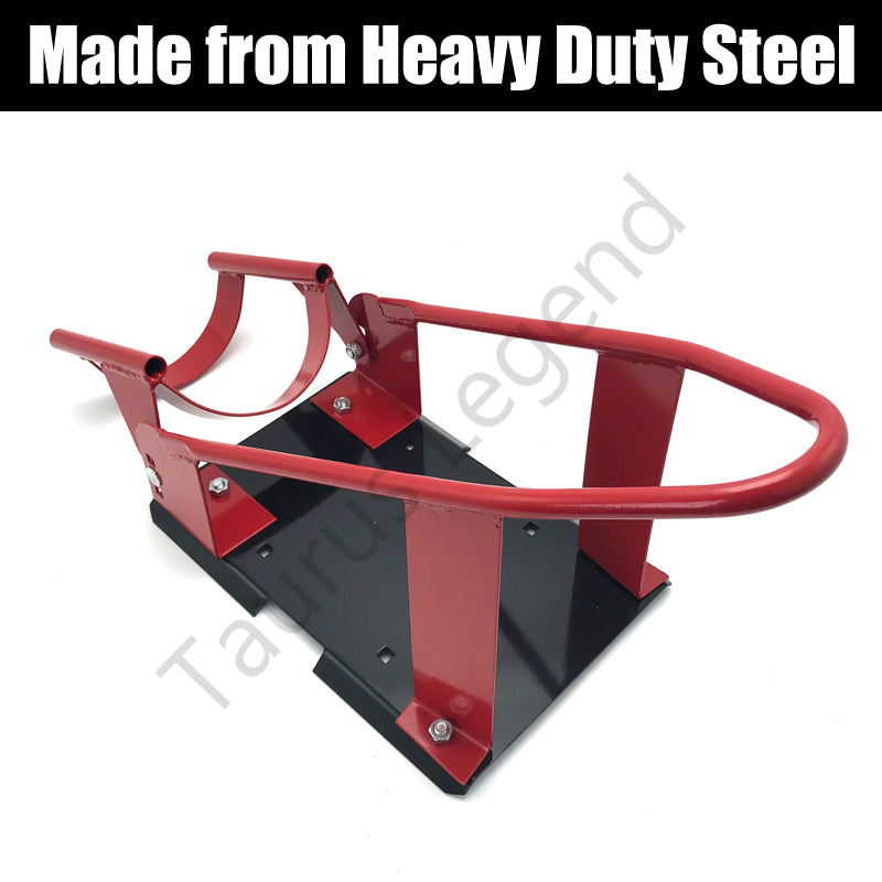 17"-21" Adjustable 680kg Motorcycle Front Wheel Chock Motorbike Trailer Stand