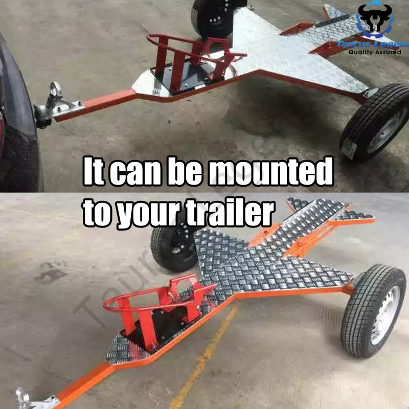 17"-21" Adjustable 680kg Motorcycle Front Wheel Chock Motorbike Trailer Stand