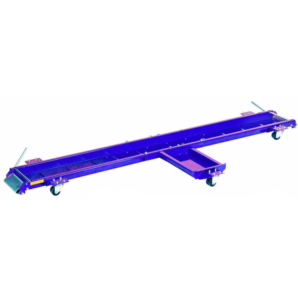 567kg Heavy Motorcycle Motorbike Dolly Mover Loader Parking Stand-Blue