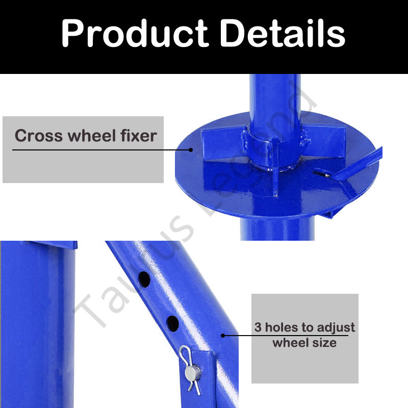 Portable Manual Tyre Changer Bead Breaker for 15"-21" Car SUV Van 4WD Wheel