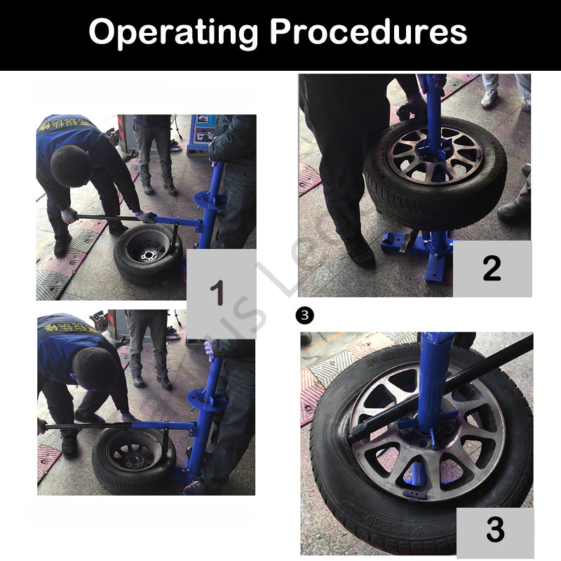 Portable Manual Tyre Changer Bead Breaker for 15"-21" Car SUV Van 4WD Wheel