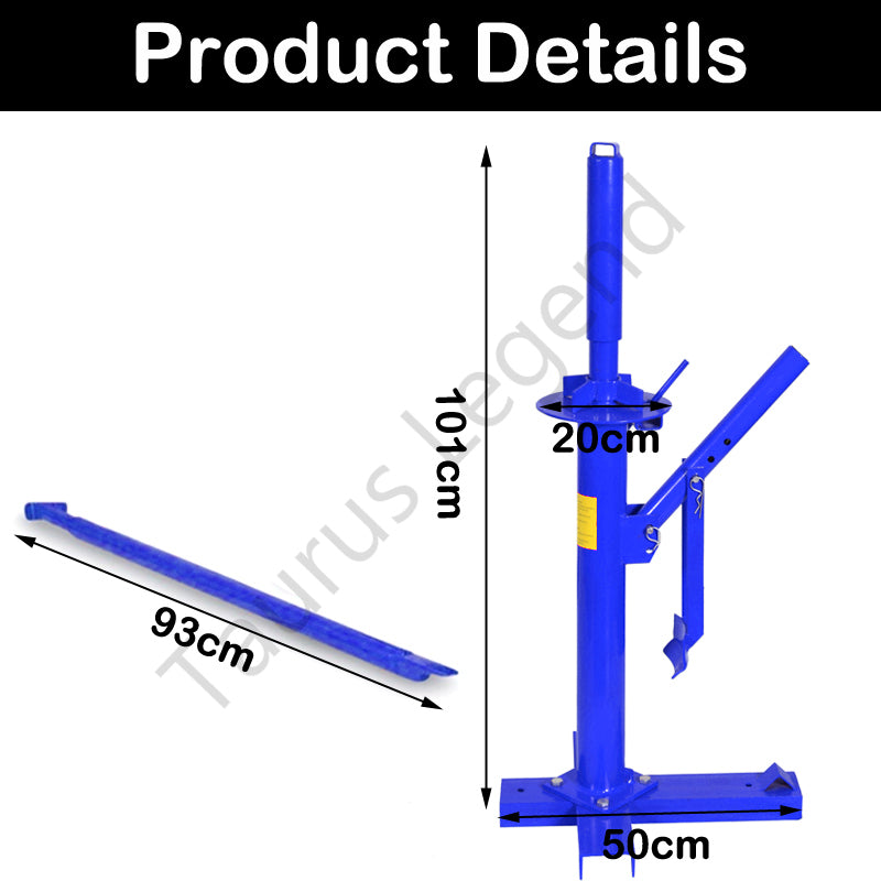Portable Manual Tyre Changer Bead Breaker for 15"-21" Car SUV Van 4WD Wheel