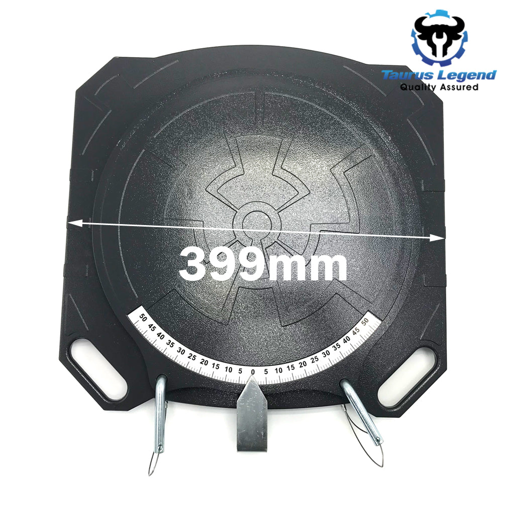 2PC Aluminum Wheel Alignment Turntable Pair 360° Rotating Turn Plate