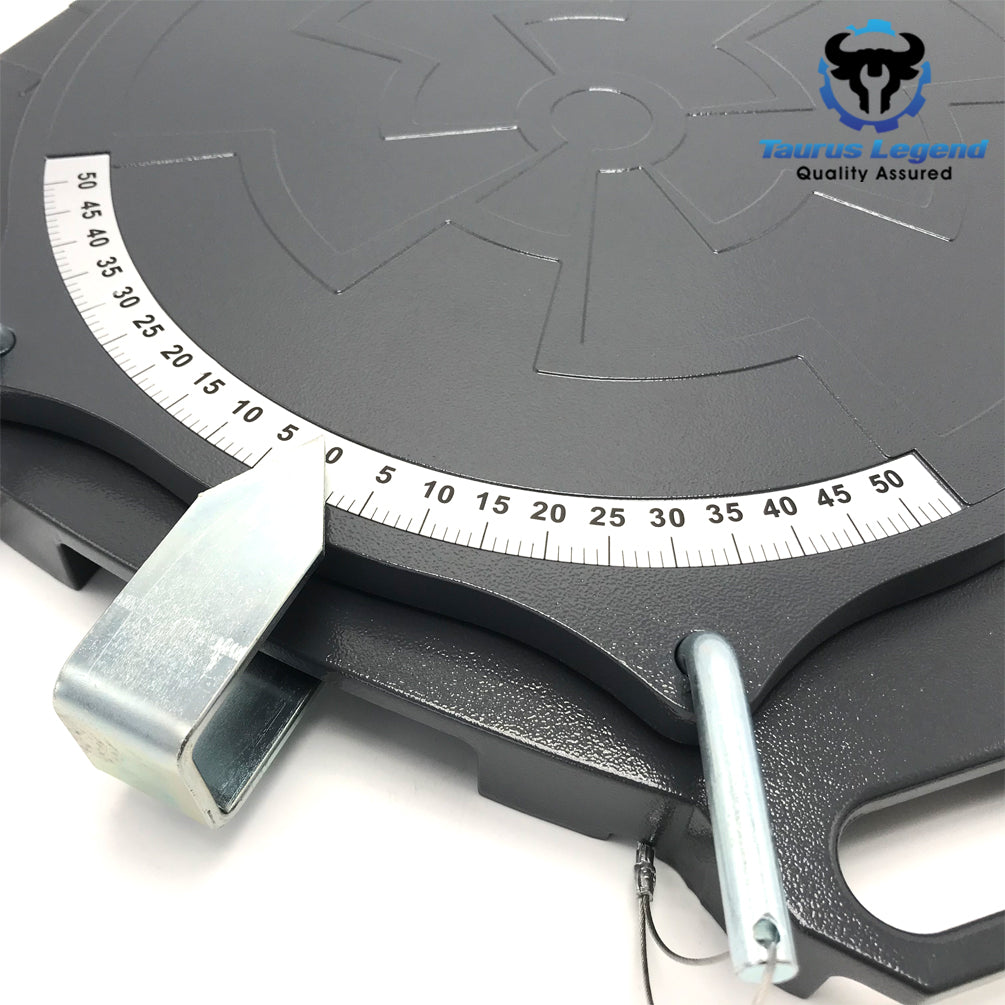 2PC Aluminum Wheel Alignment Turntable Pair 360° Rotating Turn Plate