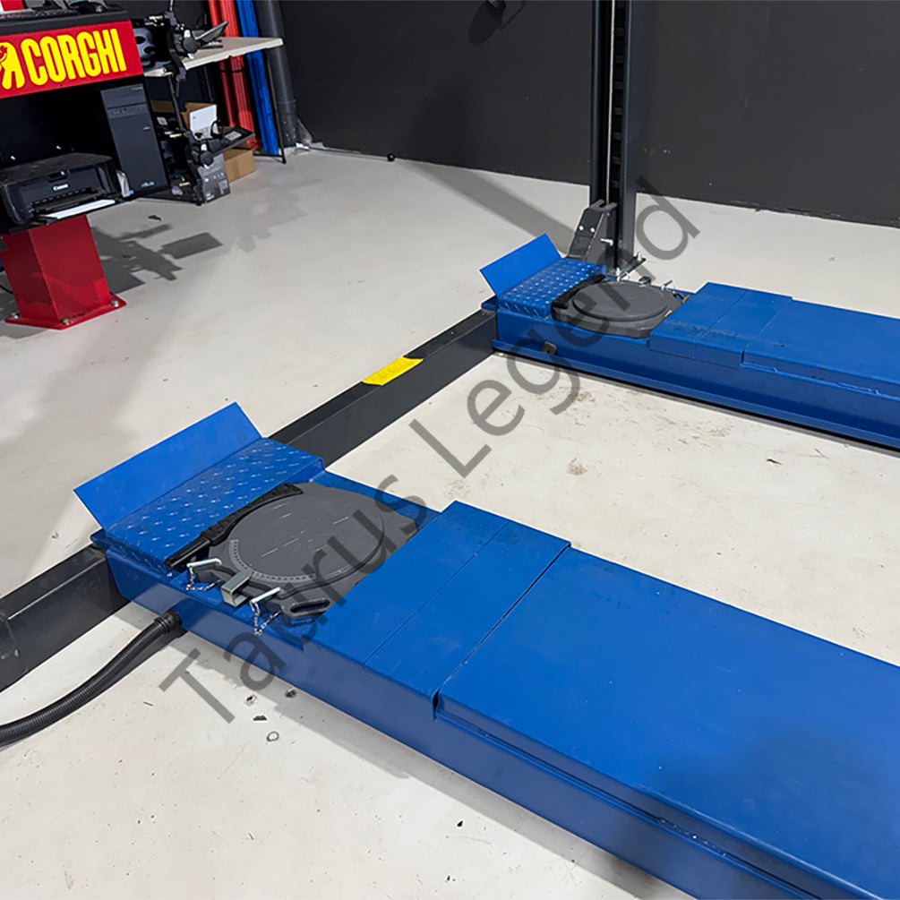 2PC Aluminum Wheel Alignment Turntable Pair 360° Rotating Turn Plate