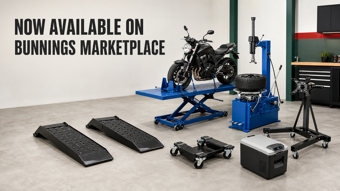 Taurus Legend automotive, motorcycle and workshop equipment range available on Bunnings Marketplace
