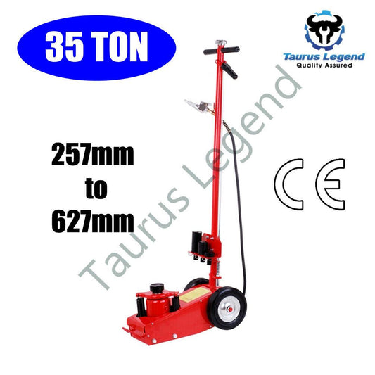 Low Profile 35 Ton Air Hydraulic Trolley Jack Truck Garage Floor Service Jack