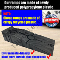 2PC Heavy Duty Car Ramps Set-Antiskid Service Ramps-2500kg Load per Pair