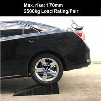 2PC Heavy Duty Car Ramps Set-Antiskid Service Ramps-2500kg Load per Pair