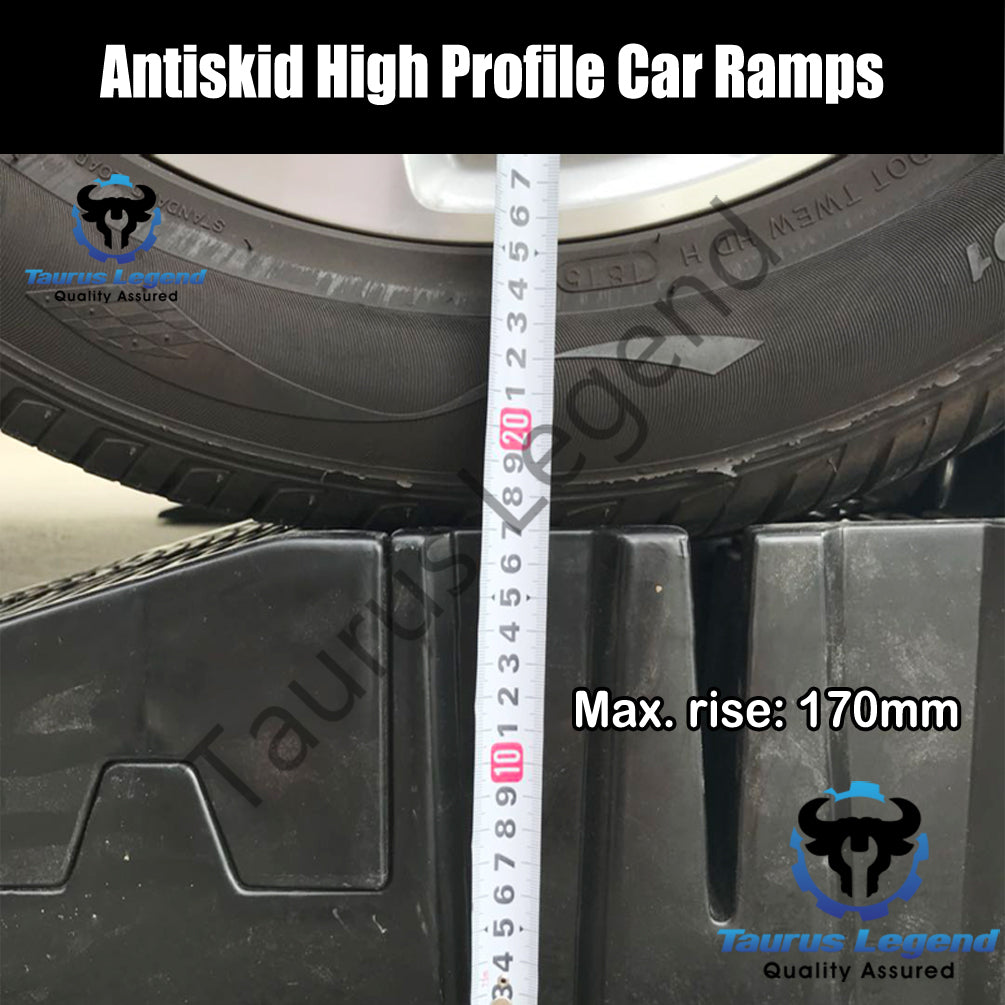2PC Heavy Duty Car Ramps Set-Antiskid Service Ramps-2500kg Load per Pair