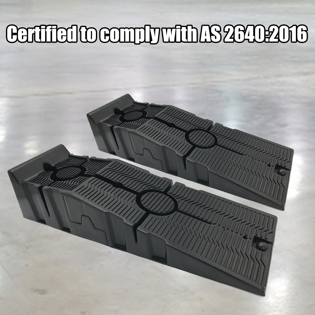 2PC Heavy Duty Car Ramps Set-Antiskid Service Ramps-2500kg Load per Pair