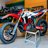 450kg Motorbike Stand Dirt Bike Motocross Jack Stand with Central Oil Hole