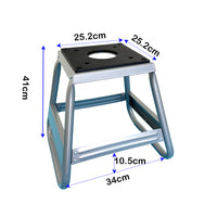 450kg Motorbike Stand Dirt Bike Motocross Jack Stand with Central Oil Hole
