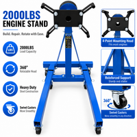 Taurus Legend 910kg Engine Stand 2000lb with Rotary Handle for Precise Angle Adjustment