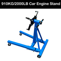 2000LB Folding Engine Stand 910kg Heavy Duty Workshop Industrial Car Crane Hoist