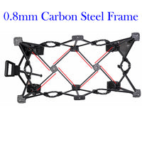 Collapsible Camping Wagon Outdoor Cart 200L Storage Trolley Off Road Wheel Black