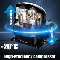 35L Portable Car Fridge Freezer Dual Zone Separate Temperature 12V/24V/240V 4WD