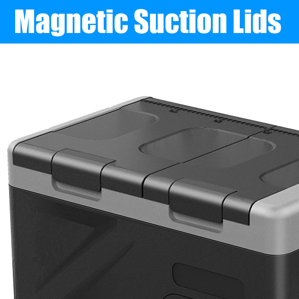 43L Portable Car Fridge Freezer Dual Zone Separate Temperature 12V/24V/240V 4WD