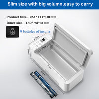 Rechargeable Mini Car Fridge Medical Cooler Box Diabetic Insulin Storage
