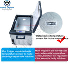 40L Portable Car Fridge Freezer, 12/240V - alternate product view 8