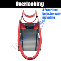 17"-21" Adjustable 680kg Motorcycle Front Wheel Chock Motorbike Trailer Stand