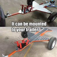 17"-21" Adjustable 680kg Motorcycle Front Wheel Chock Motorbike Trailer Stand
