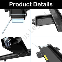 567kg Heavy Motorcycle Motorbike Dolly Mover Loader Parking Stand Wheel Chock-BK