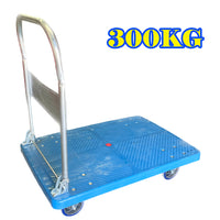 300kg Foldable Platform Trolley Hand Truck Ball Bearing Soft Rubber Castors