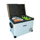45L Dual Zone Dual Temperature Control Portable Fridge Freezer for Car Boat Home