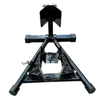 Heavy Duty Adjustable Motorcycle Front Wheel Chock Motorbike Trailer Stand