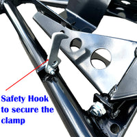 Heavy Duty Adjustable Motorcycle Front Wheel Chock Motorbike Trailer Stand