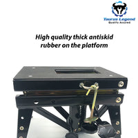 350lbs Light Motorbike Lift Dirt Bike Hydraulic Scissor Jack Hoist with Castors