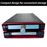 500kg Motorcycle Scissor Jack 9-37cm ATV Motorbike Lift Antiskip Platform Bench