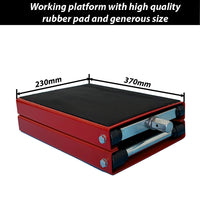 500kg Motorcycle Scissor Jack 9-37cm ATV Motorbike Lift Antiskip Platform Bench