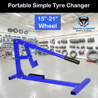 Motorcycle Tyre Changer 15"-21" Portable Tire Bead Breaker Changing Tool