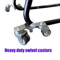 340kg Motorcycle Support Stand Transport Dolly Set