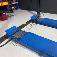 2PC Aluminum Wheel Alignment Turntable Pair 360° Rotating Turn Plate