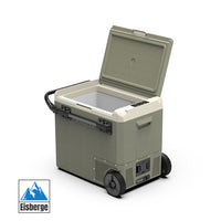 Eisberge 55L Portable Car Fridge Freezer Wheeled 12V 24V 240V Camping Caravan