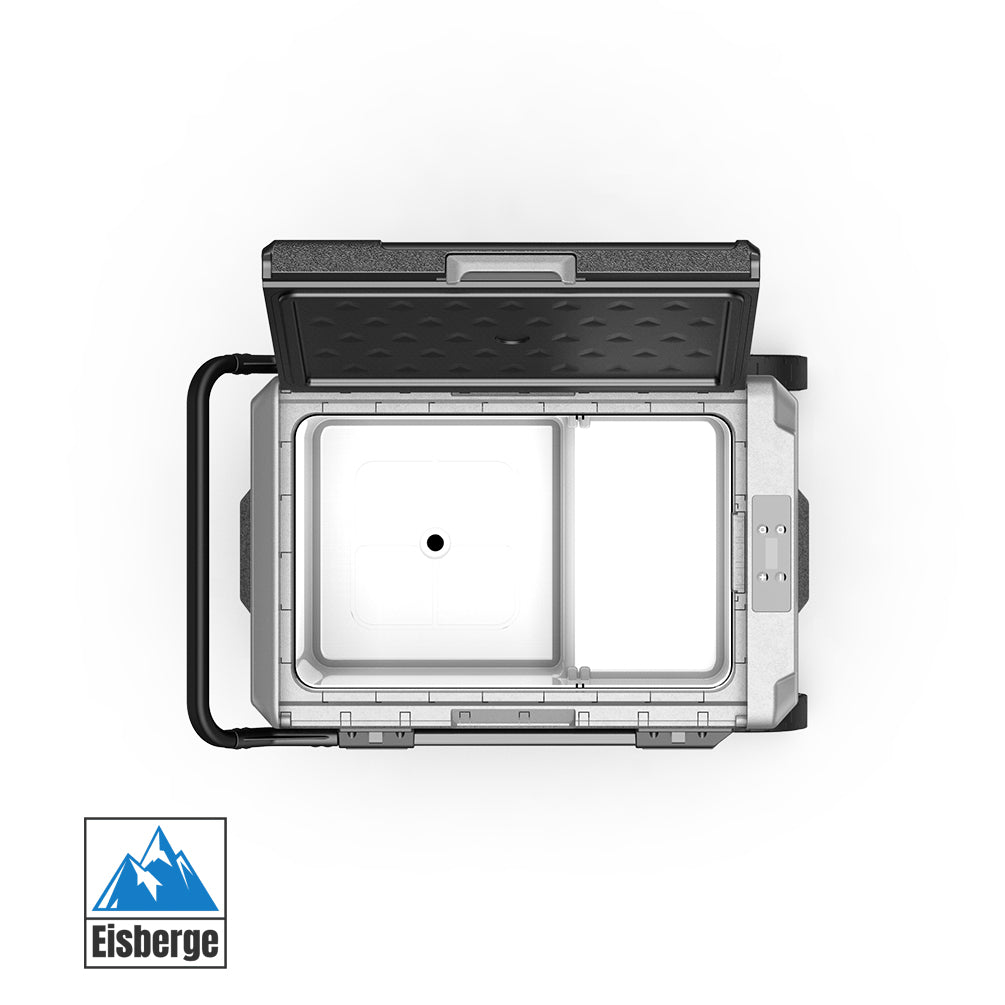 Eisberge 55L Portable Car Fridge Freezer Wheeled 12V 24V 240V Camping Caravan